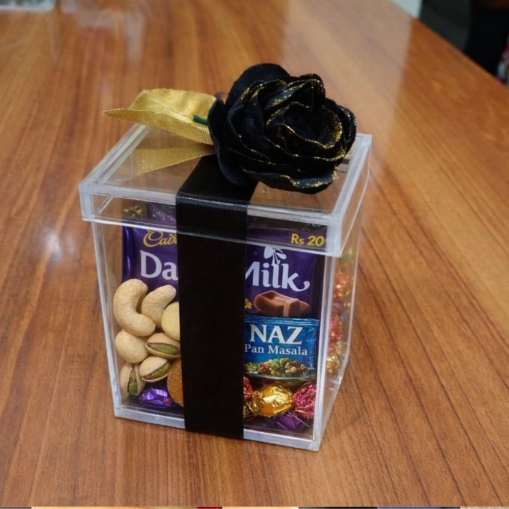 Transparent Acrylic Gift Box – Premium Acrylic Bid Box