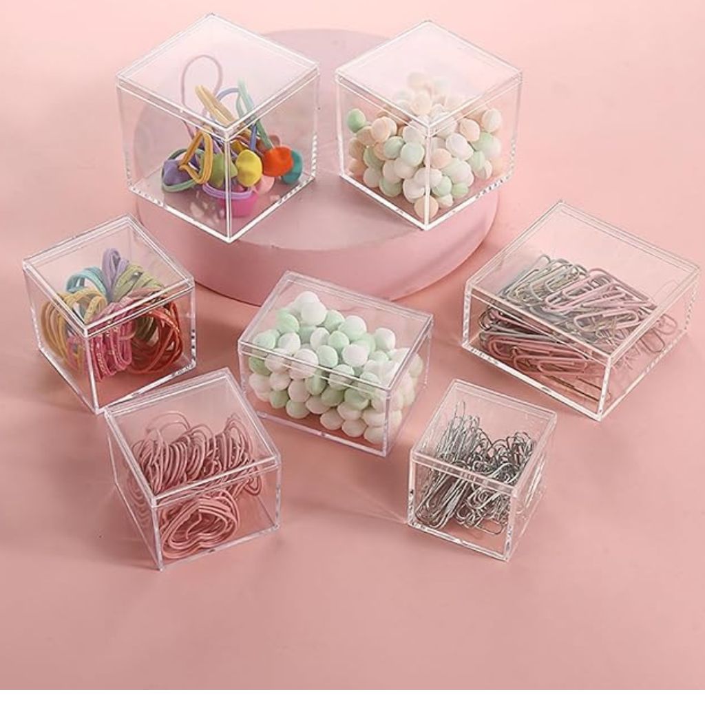 Mini Acrylic Organizer Boxes