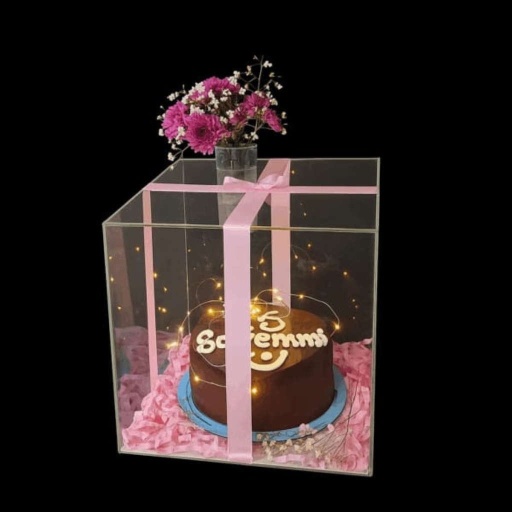 Luxury Display Cake Box – Plain Style